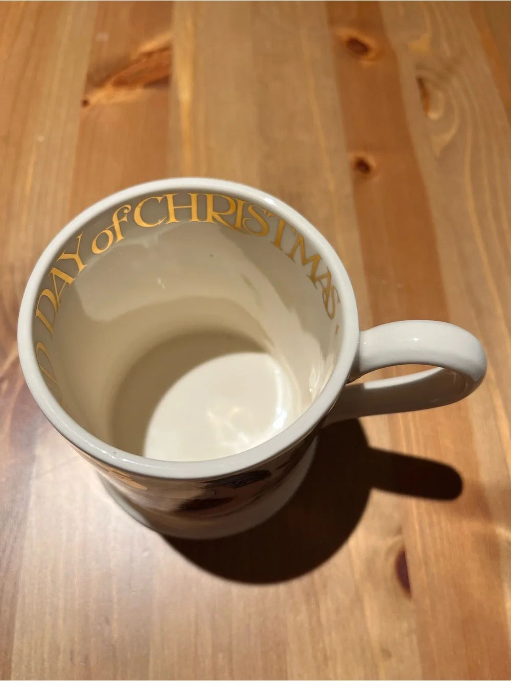 Emma Bridgewater - Second Day of Christmas mug